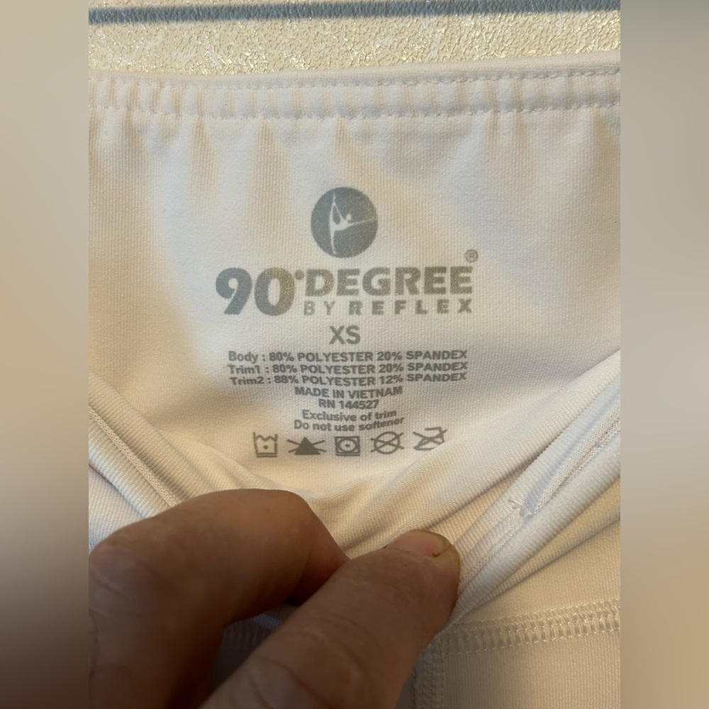 Reflex 90 Degree | White Activewear Leggings | Size XS - Picture 2 of 4